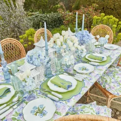 Mrs. Alice Blue Tulip Starter Plate< Summer Crockery | Starter Plates