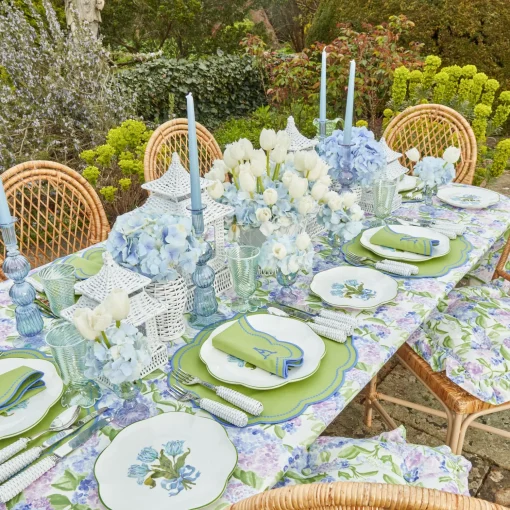 Mrs. Alice Blue Tulip Starter Plate< Summer Crockery | Starter Plates