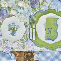 Mrs. Alice Blue Tulip Starter Plate< Summer Crockery | Starter Plates