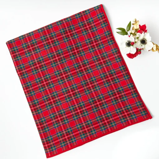 Mrs. Alice Bonnie Tartan Tablecloth< Tablecloths