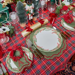 Mrs. Alice Bonnie Tartan Tablecloth< Tablecloths