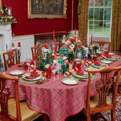 Mrs. Alice Bonnie Tartan Tablecloth< Tablecloths