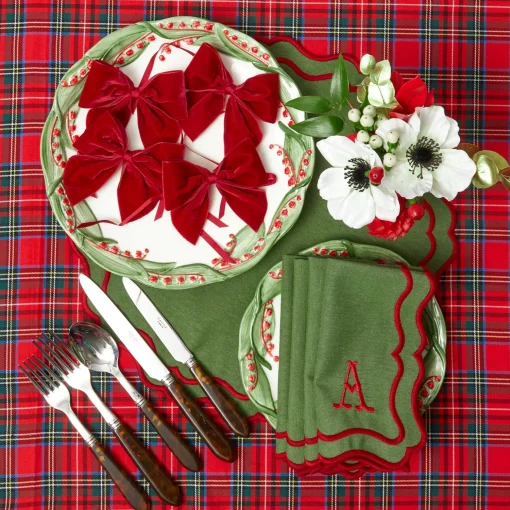 Mrs. Alice Bonnie Tartan Tablecloth< Tablecloths