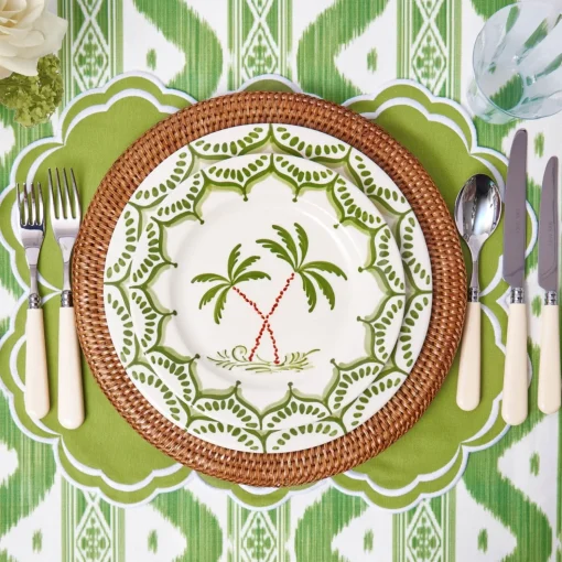 Mrs. Alice Brown Rattan Charger Plates (Set of 4)< Summer Table Linen | Placemats