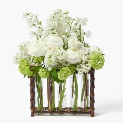 Mrs. Alice Burnt Bamboo Bud Vase< Summer Glassware | Vases