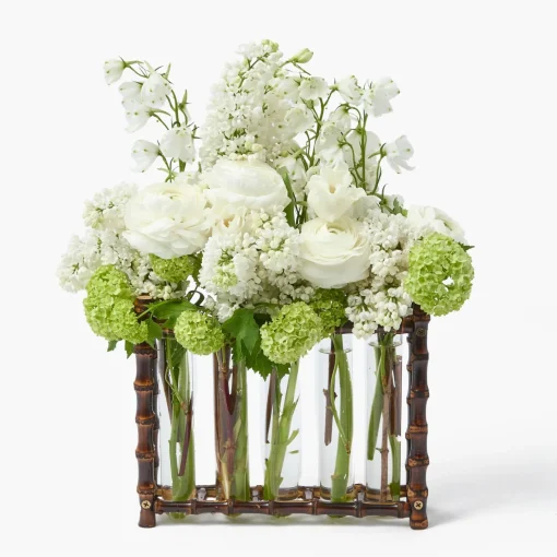 Mrs. Alice Burnt Bamboo Bud Vase< Summer Glassware | Vases