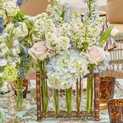 Mrs. Alice Burnt Bamboo Bud Vase< Summer Glassware | Vases