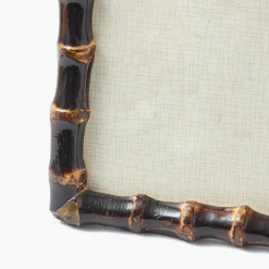 Mrs. Alice Burnt Bamboo Photo Frames (Set of 2)< For Her | For The Homemaker