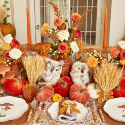 Mrs. Alice Burnt Orange Candles (Set of 8)< Candles