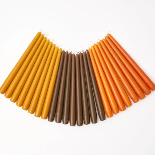Mrs. Alice Burnt Orange Candles (Set of 8)< Candles