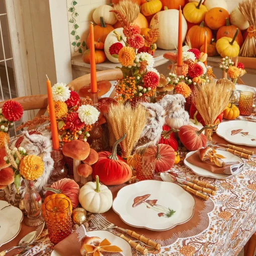 Mrs. Alice Burnt Orange Candles (Set of 8)< Candles