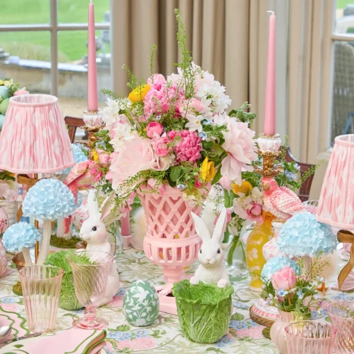 Mrs. Alice Cabbage Bunny Bowl (Pair)< Spring Decorations