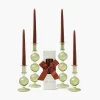 Mrs. Alice Camille Olive Candle Set (Chocolate)< Candles | Candlescapes