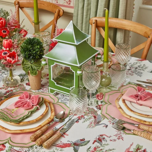 Mrs. Alice Camille Olive Candle Set (Apple Green)< Candles | Candlescapes