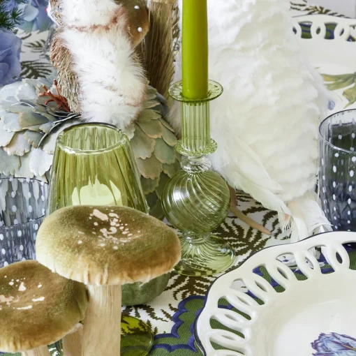 Mrs. Alice Camille Olive Candle Set (Apple Green)< Candles | Candlescapes