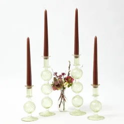 Mrs. Alice Camille Olive Candlescape (Chocolate)< Candles | Candlescapes
