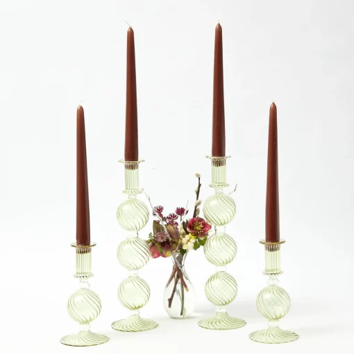 Mrs. Alice Camille Olive Candlescape (Chocolate)< Candles | Candlescapes