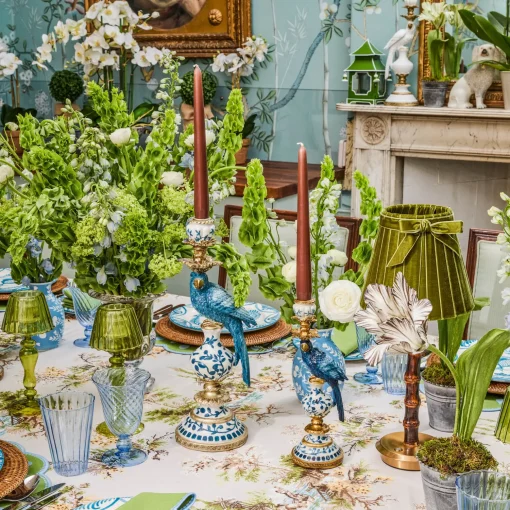 Mrs. Alice Camille Olive Candlescape (Apple Green)< Candles | Candlescapes