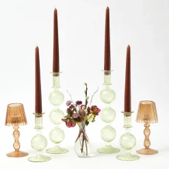 Mrs. Alice Camille Olive Candlescape (Chocolate)< Candles | Candlescapes