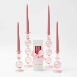 Mrs. Alice Camille Peony Candle Set< Summer Candleware | Candles