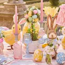 Mrs. Alice Camille Pink & Blue Candlescape< Candles | Candlescapes