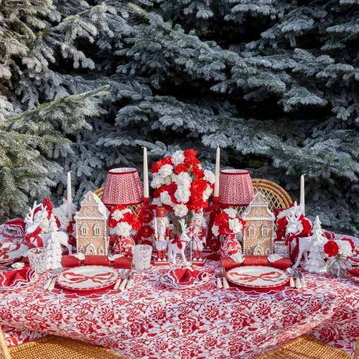 Mrs. Alice Camille Red Candle Set< Candles | Candlescapes