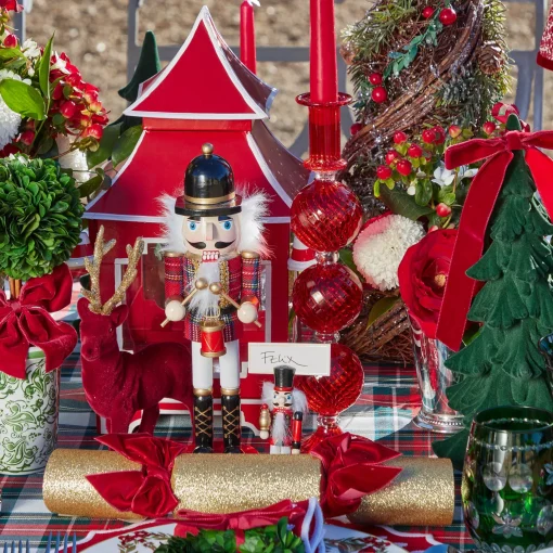 Mrs. Alice Camille Red Candle Set< Candles | Candlescapes
