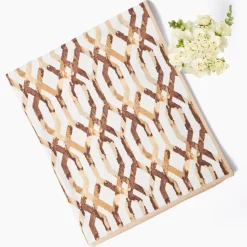 Mrs. Alice Carmon Chestnut Brown Tablecloth< Tablecloths