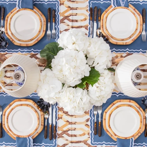 Mrs. Alice Carmon Chestnut Brown Tablecloth< Tablecloths