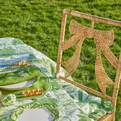 Mrs. Alice Celine Bow Rattan Chair< Furniture | Furniture