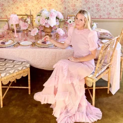 Mrs. Alice Celine Bow Rattan Chair< Furniture | Furniture