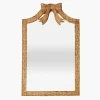 Mrs. Alice Celine Bow Rattan Mirror< Mirrors