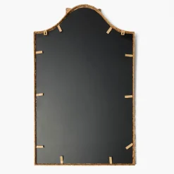 Mrs. Alice Celine Bow Rattan Mirror< Mirrors