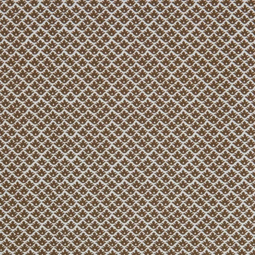 Mrs. Alice Chestnut Brown Lotus Flower Fabric< Serena Fresson Fabrics
