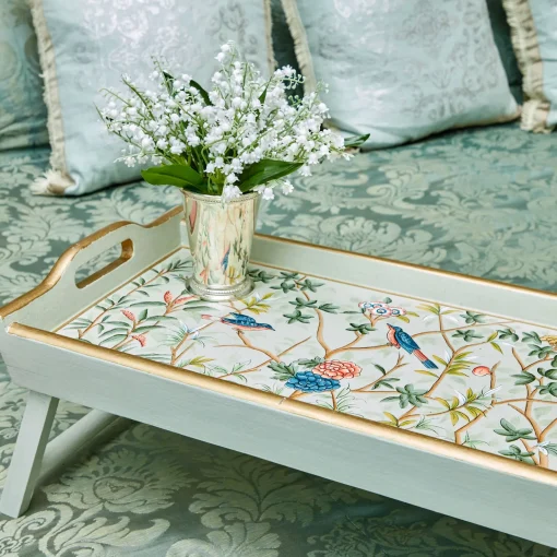 Mrs. Alice Chinoiserie Folding Tray< Trays | For Her