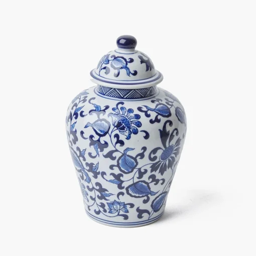 Mrs. Alice Chinoiserie Ginger Jar (Medium)< Christmas Decorations | For The Newlywed