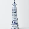 Mrs. Alice Chinoiserie Porcelain Pagoda< Year-round Decorations | Spring Decorations