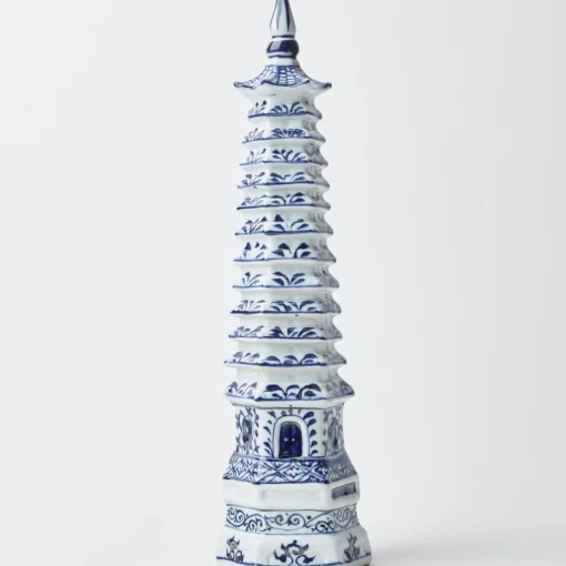 Mrs. Alice Chinoiserie Porcelain Pagoda< Year-round Decorations | Spring Decorations