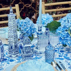 Mrs. Alice Chinoiserie Porcelain Pagoda< Year-round Decorations | Spring Decorations