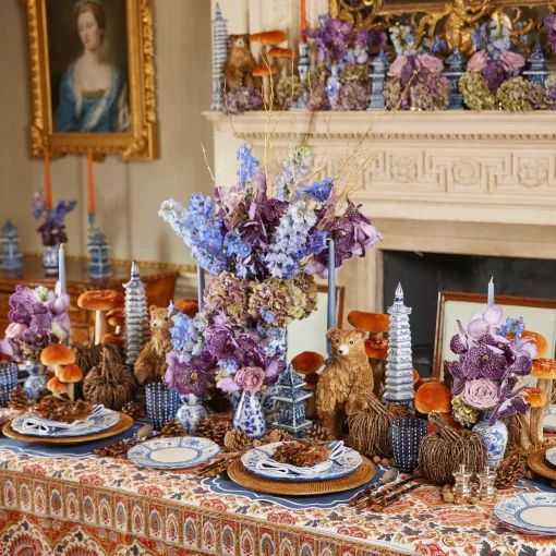 Mrs. Alice Chinoiserie Porcelain Pagoda< Year-round Decorations | Spring Decorations