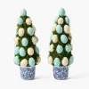 Mrs. Alice Chinoiserie Potted Easter Egg Tree (Pair)< Spring Decorations