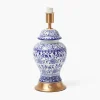 Mrs. Alice Chinoiserie Rechargeable Lamp< Rechargeable Table Lamps | Lamp Stands