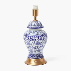 Mrs. Alice Chinoiserie Rechargeable Lamp< Rechargeable Table Lamps | Lamp Stands