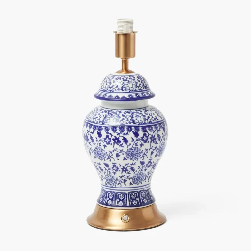 Mrs. Alice Chinoiserie Rechargeable Lamp< Rechargeable Table Lamps | Lamp Stands