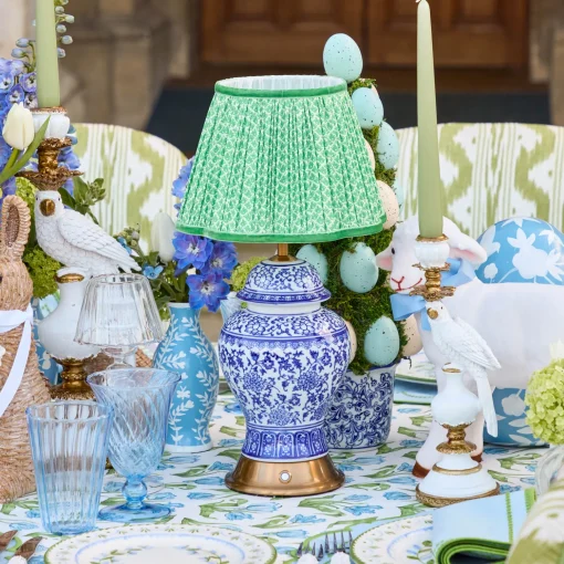 Mrs. Alice Chinoiserie Rechargeable Lamp< Rechargeable Table Lamps | Lamp Stands