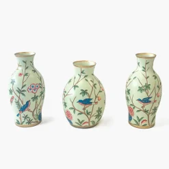 Mrs. Alice Chinoiserie Tole Bud Vases (Set of 3)< Vases | Vases & Planters