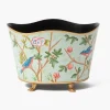 Mrs. Alice Chinoiserie Tole Planter< Vases | Vases & Planters