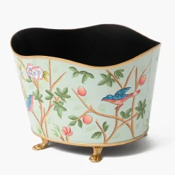 Mrs. Alice Chinoiserie Tole Planter< Vases | Vases & Planters