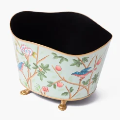 Mrs. Alice Chinoiserie Tole Planter< Vases | Vases & Planters