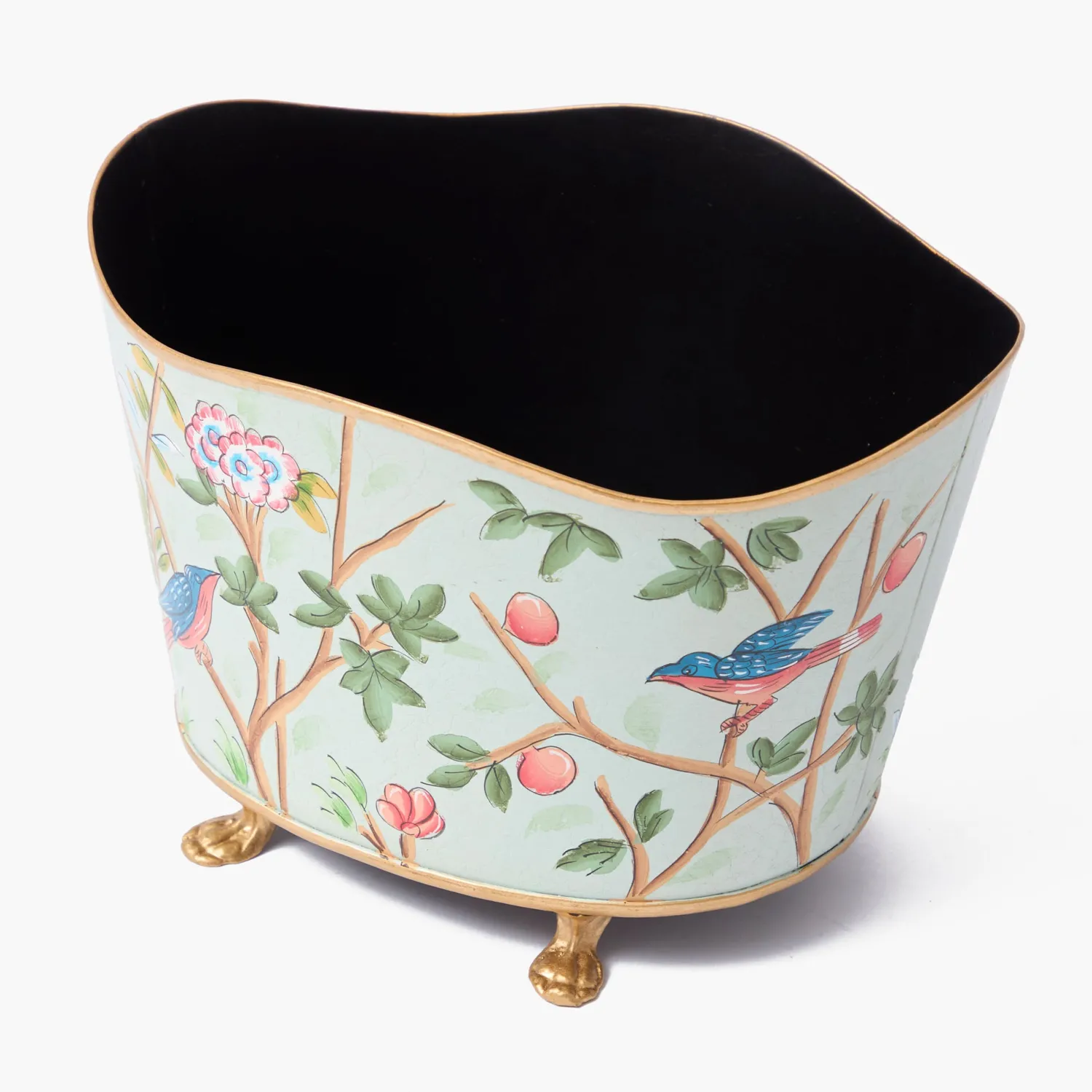 Mrs. Alice Chinoiserie Tole Planter< Vases | Vases & Planters